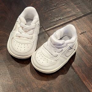 Classic White Baby G Nikes